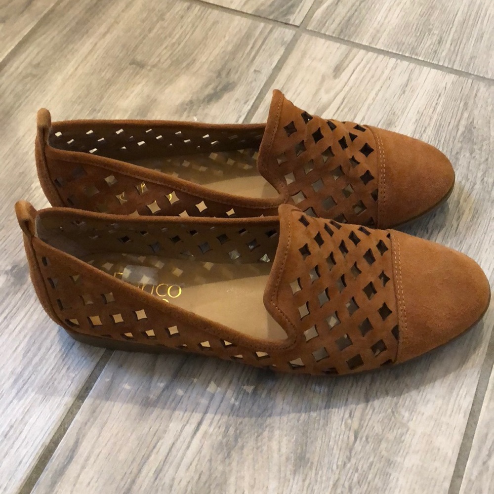 Franco Sarto Suede Flats